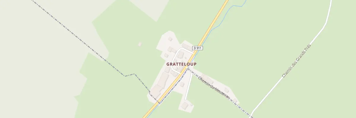 Plan du 5216 Gratteloup à École