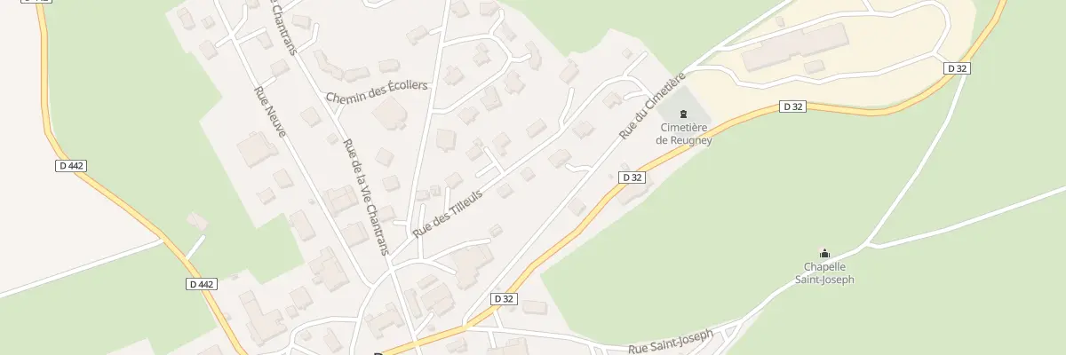 Plan du 4 Rue des Tilleuls à Reugney