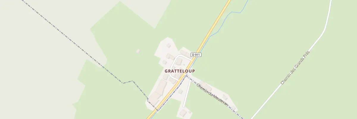 Plan du 5217 Gratteloup à École