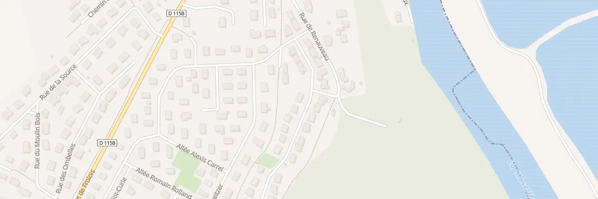 Plan du 10 Rue des Forts Champs à Méréville
