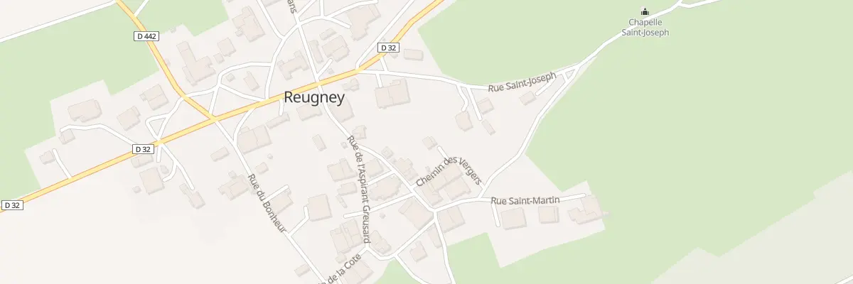 Plan du 3 Chem des Vergers à Reugney