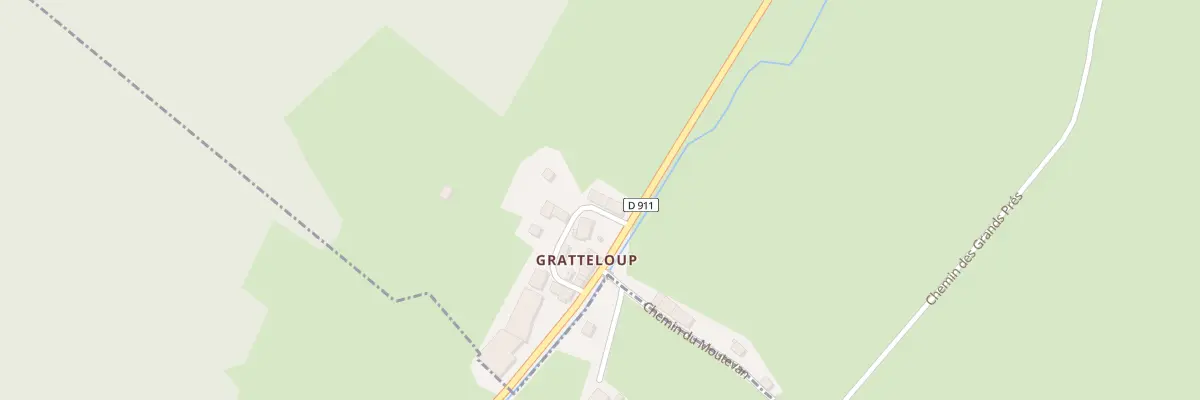 Plan du 5278F Gratteloup à École