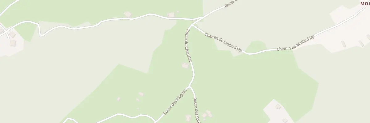 Plan du 5212 Les Plagnes à Presle