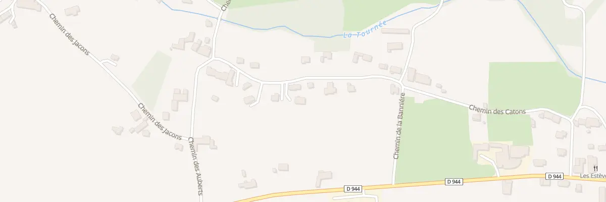 Plan du 585 Che des Catons à Chabottes