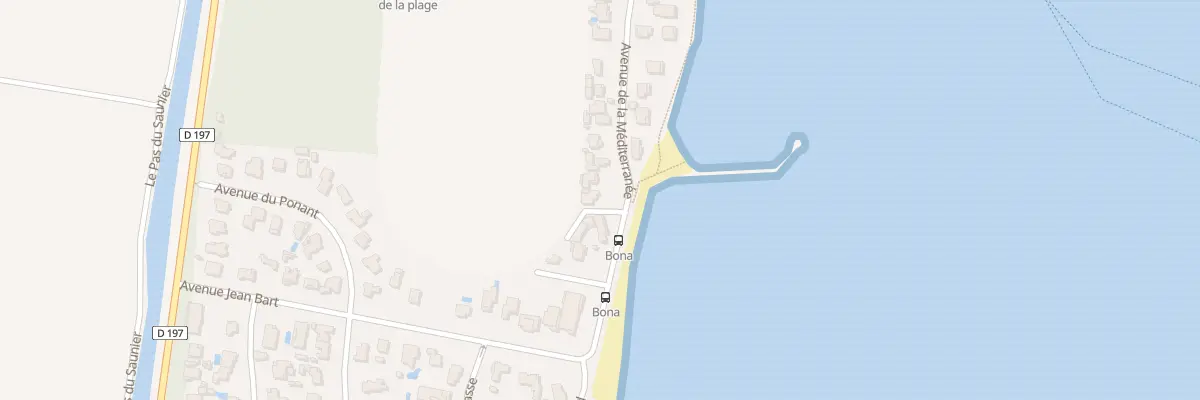 Plan du 44 Av Mediterranee à Hyères