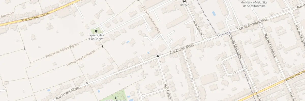 Plan du 119 Rue Ernest Albert à Laxou