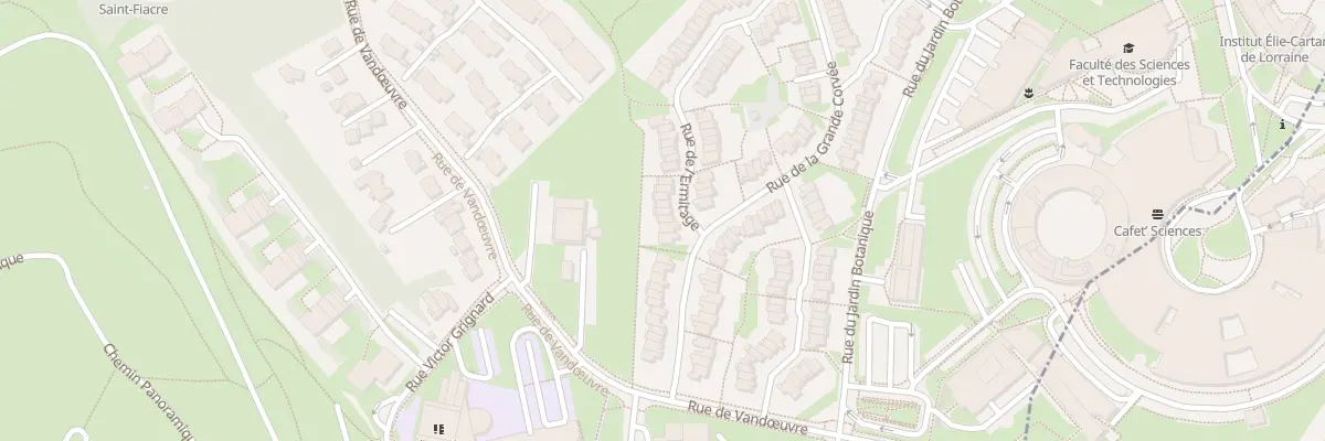 Plan du 68 Rue de l’Ermitage à Villers-lès-Nancy