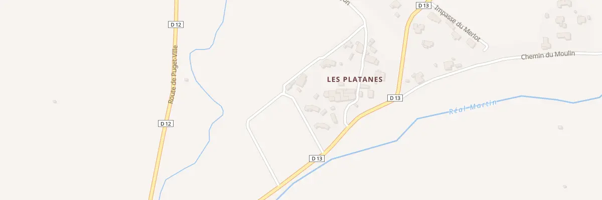 Plan du 33 Rue Cabernet à Pierrefeu-du-Var