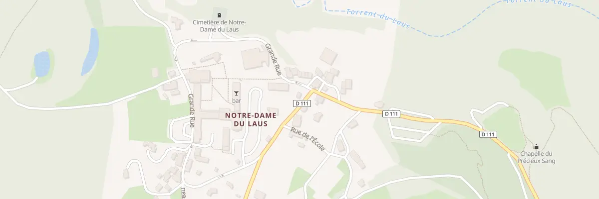Plan du 1143 Grande Rue à Saint-Étienne-le-Laus