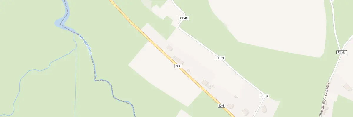 Plan du 26 Rte de Mirecourt à Begnécourt