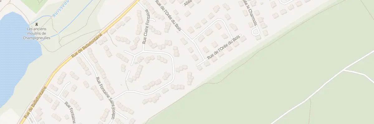 Plan du 55 Rue de Claire Fontaine à Champigneulles