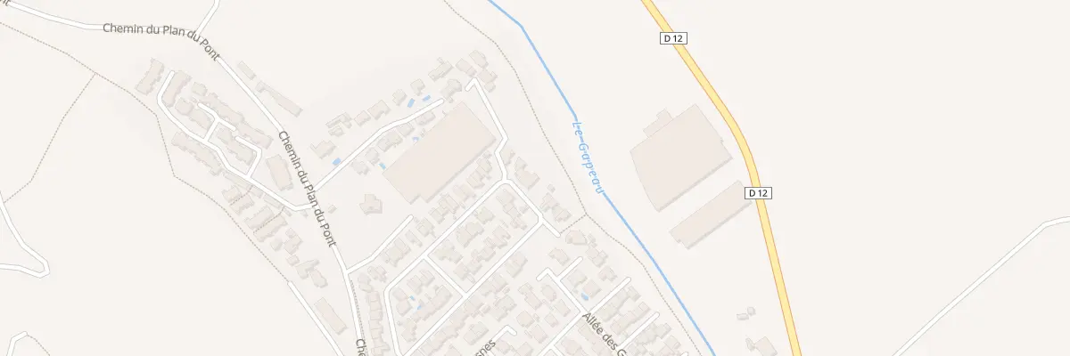 Plan du 274 Rue de la Galinette à Hyères
