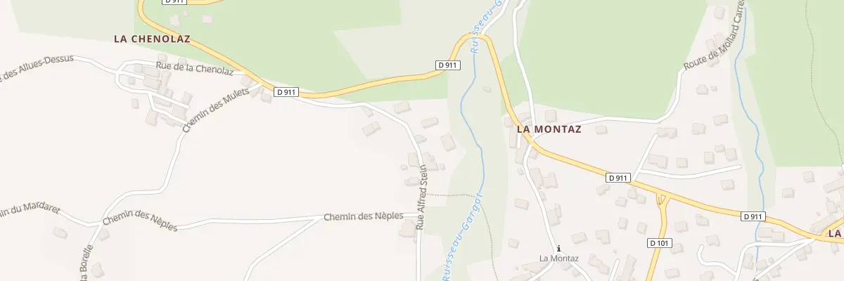 Plan du 558 Rue Alfred Stein à Saint-Pierre-d’Albigny