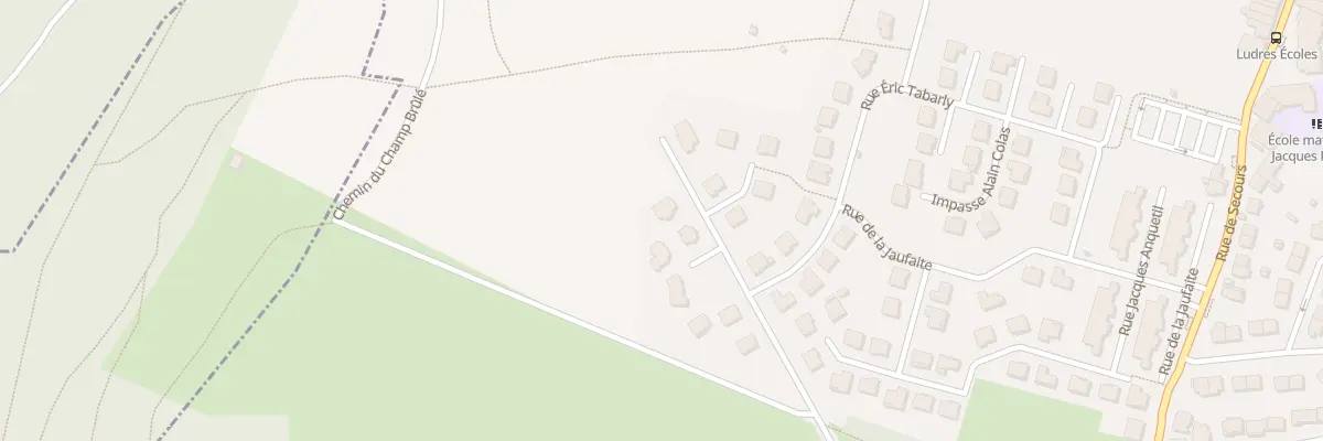 Plan du 455 Rue de Fontenelle à Ludres