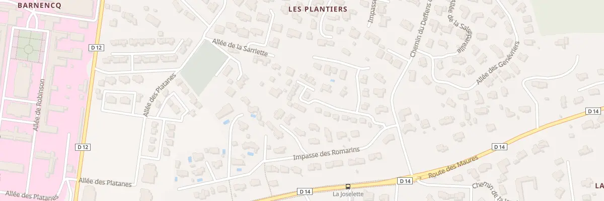 Plan du 17 Imp du Pin d’Alep à Pierrefeu-du-Var