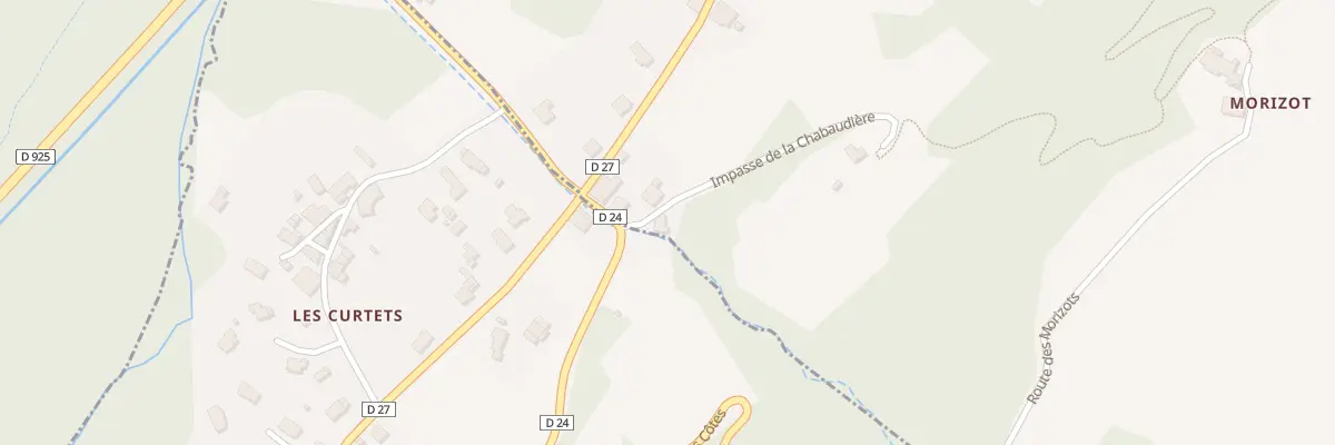 Plan du 10 Rte des Barraques à Villard-Léger