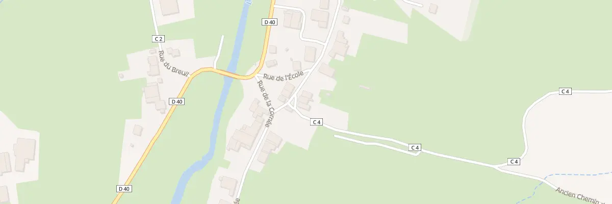 Plan du 193 Rue du Haut de la Moise à Hagécourt