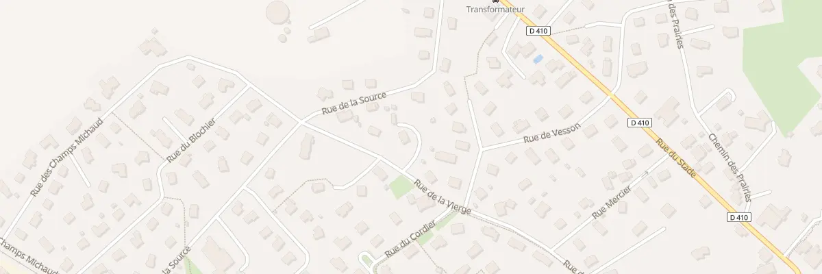 Plan du 24 Rue de la Vierge à Mamirolle