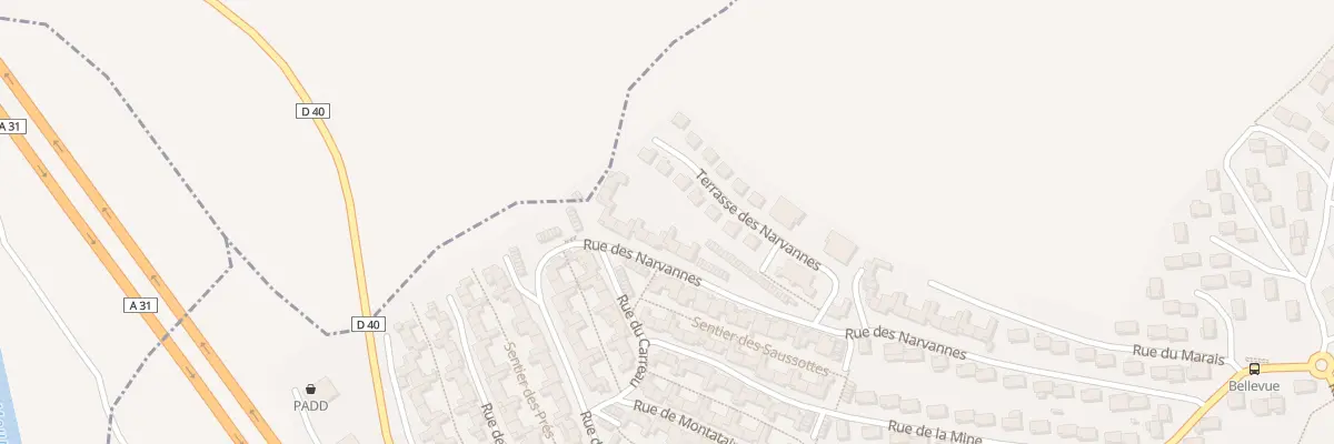 Plan du 11 Rue des Narvannes à Bouxières-aux-Dames