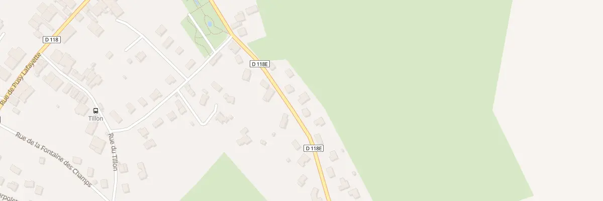 Plan du 27 Rue du General de Mirbeck à Pusy-et-Épenoux