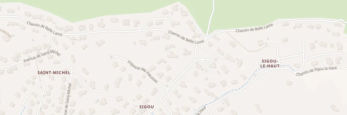 Plan du 83 Che de Sigou à Pierrefeu-du-Var