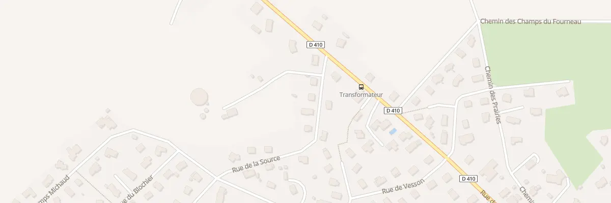 Plan du 6 Rue de la Source à Mamirolle