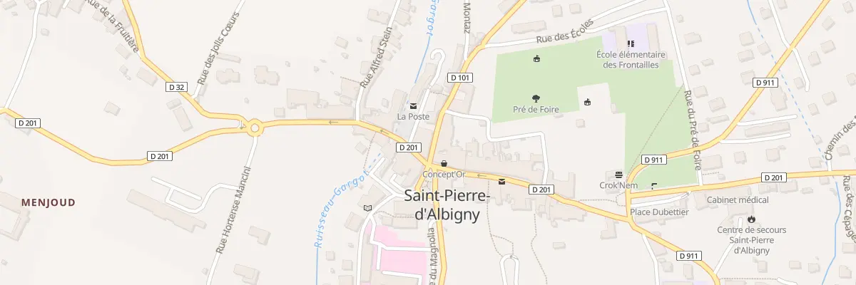 Plan du 17 Rue Jean-Louis Bouvet à Saint-Pierre-d’Albigny