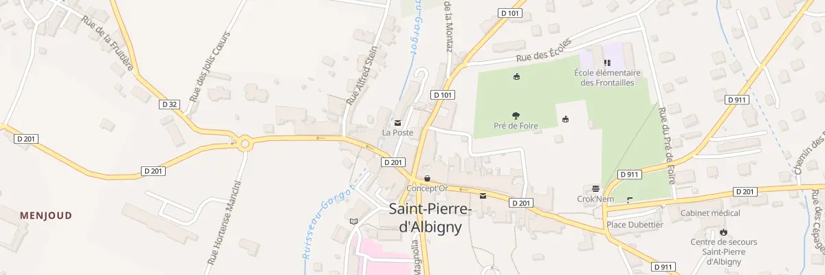 Plan du 41 Rue Jean-Louis Bouvet à Saint-Pierre-d’Albigny
