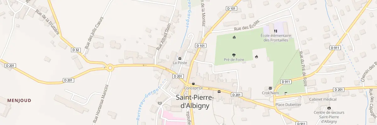 Plan du 51 Rue Jean-Louis Bouvet à Saint-Pierre-d’Albigny