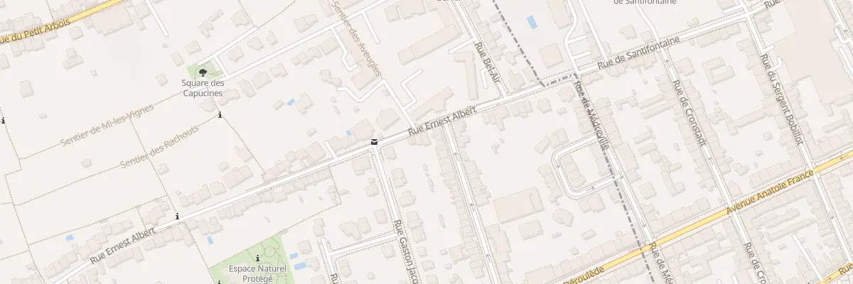Plan du 108 Rue Ernest Albert à Laxou
