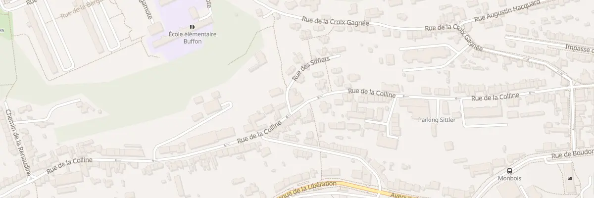 Plan du 82 Rue de la Colline à Nancy