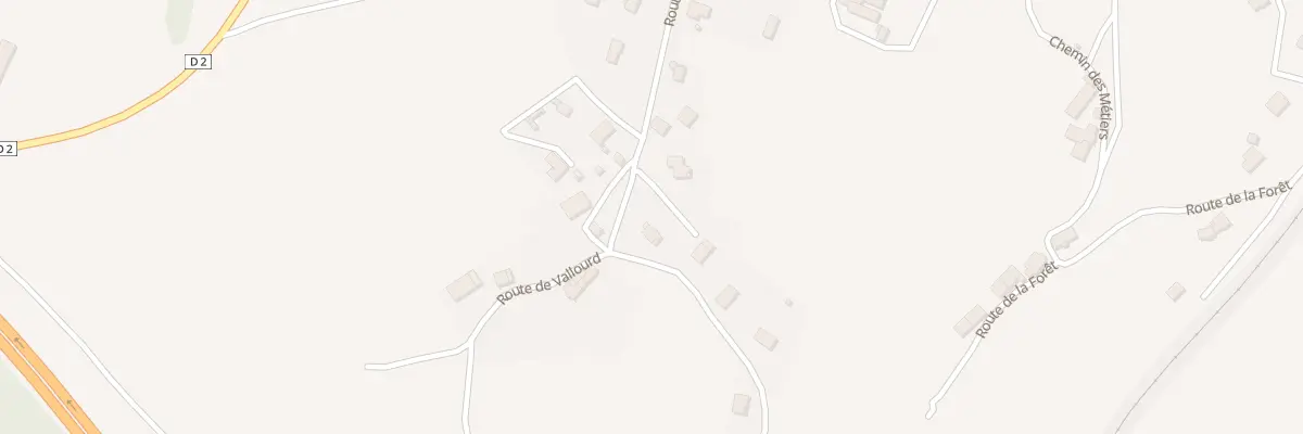 Plan du 245 Rte de Vallourd à Groisy