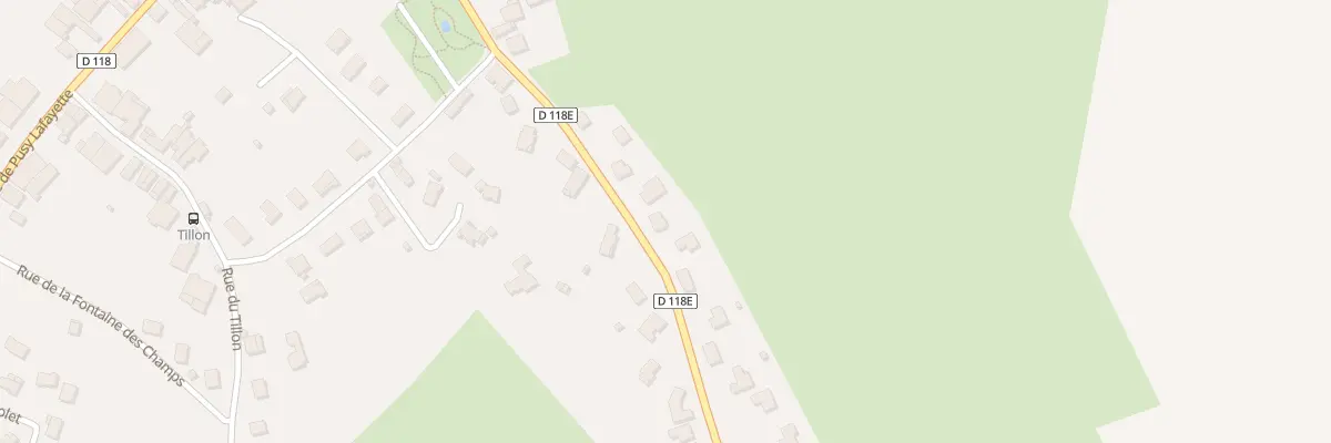 Plan du 29 Rue du General de Mirbeck à Pusy-et-Épenoux
