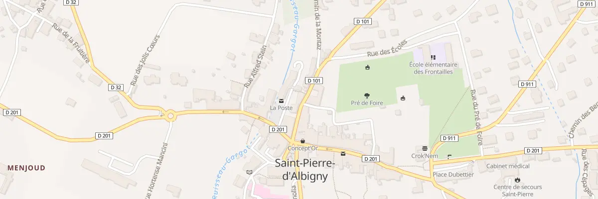 Plan du 73 Rue Jean-Louis Bouvet à Saint-Pierre-d’Albigny