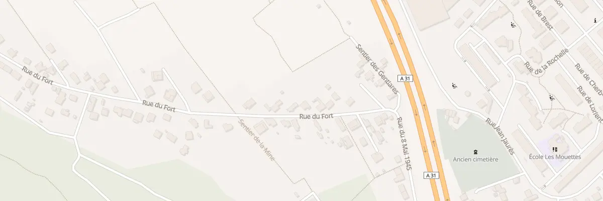 Plan du 20 Rue du Fort à Champigneulles