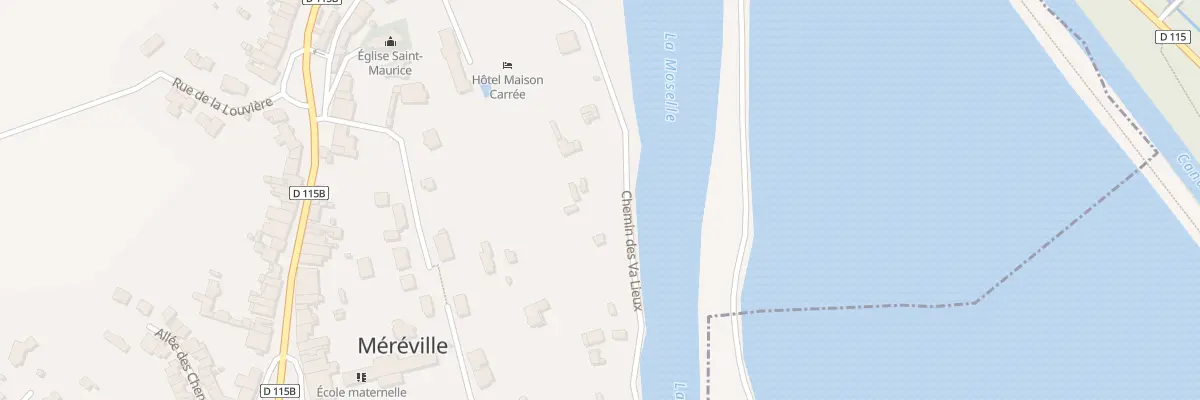 Plan du 28 Rue du Bac à Méréville