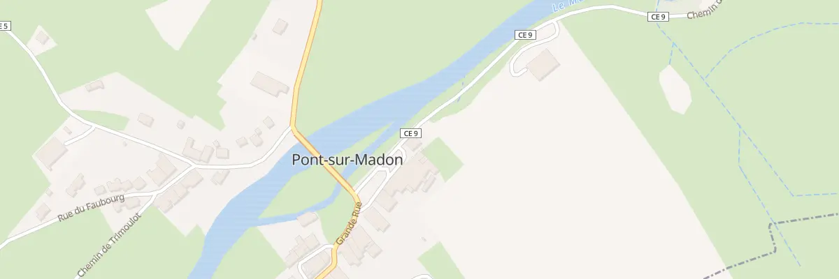 Plan du 2 Gr Grande Rue à Pont-sur-Madon