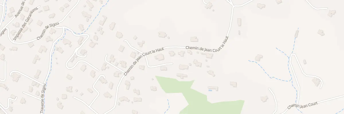 Plan du 46B Che de Jean Court le Haut à Pierrefeu-du-Var