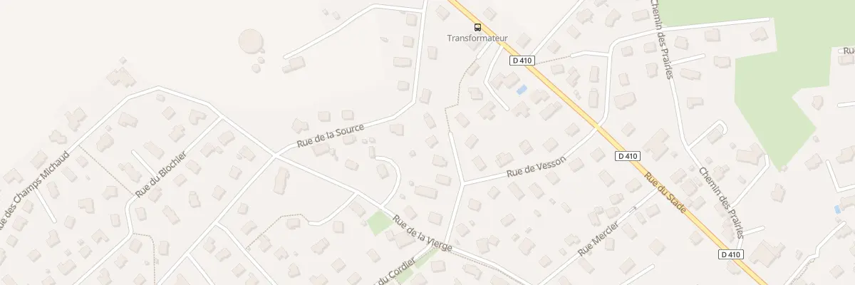 Plan du 21 Rue de Vesson à Mamirolle