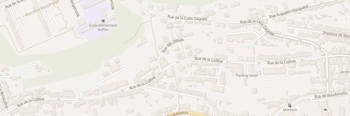 Plan du 78 Rue de la Colline à Nancy