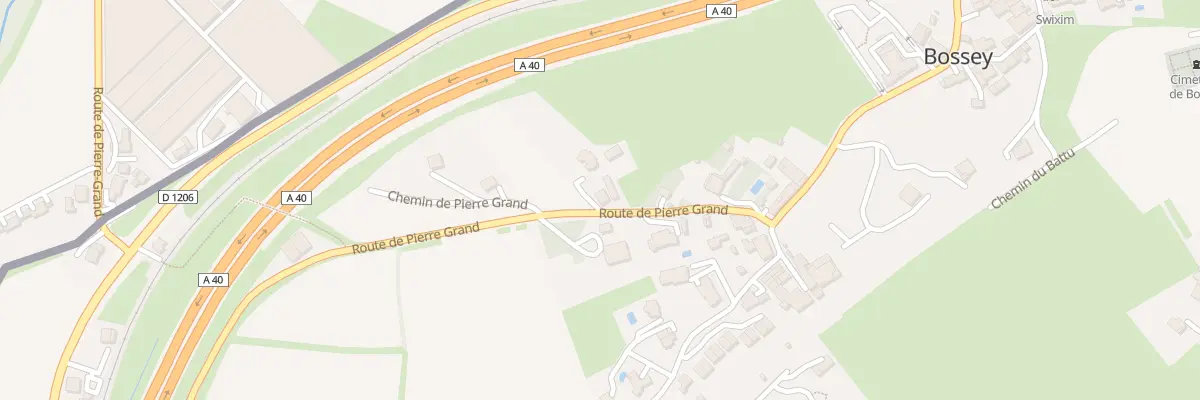 Plan du 140 Rte de Pierre Grand à Bossey