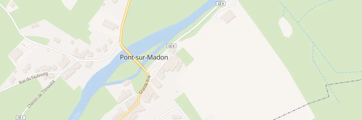 Plan du 4 Grande Rue à Pont-sur-Madon