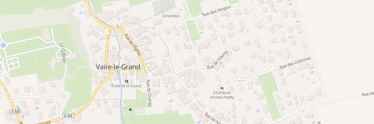 Plan du 5089 Vergers Derriere l’Eglise à Vaire