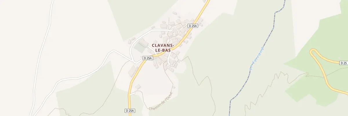 Plan du 3 Che du Ventaux à Clavans-en-Haut-Oisans