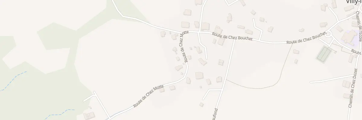 Plan du 110 Che de Chez Motte à Villy-le-Bouveret