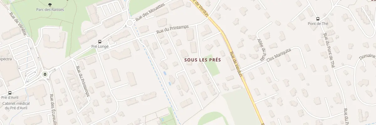 Plan du 7 Imp du Ruisseau à Annecy