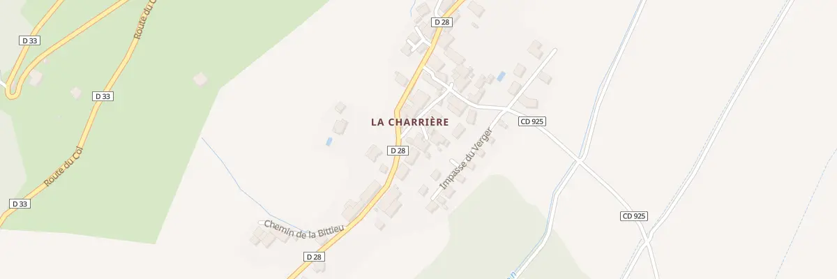 Plan du 8 Imp du Four à La Trinité