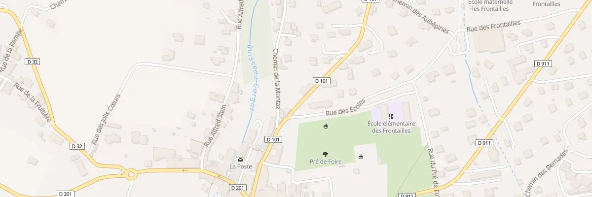 Plan du 197 Rue Jean-Louis Bouvet à Saint-Pierre-d’Albigny