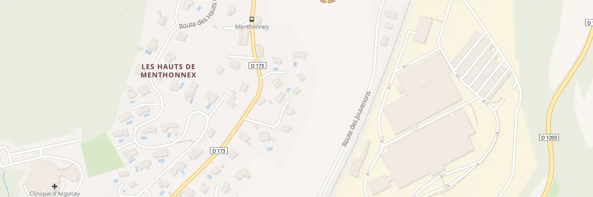 Plan du 100 Imp de la Toinon à Argonay