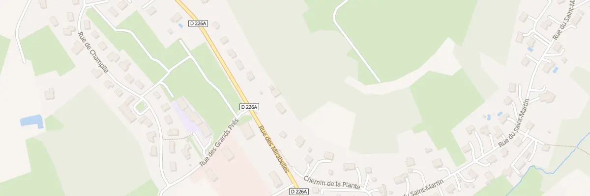 Plan du 41 Rue des Mirabelles à Amagney